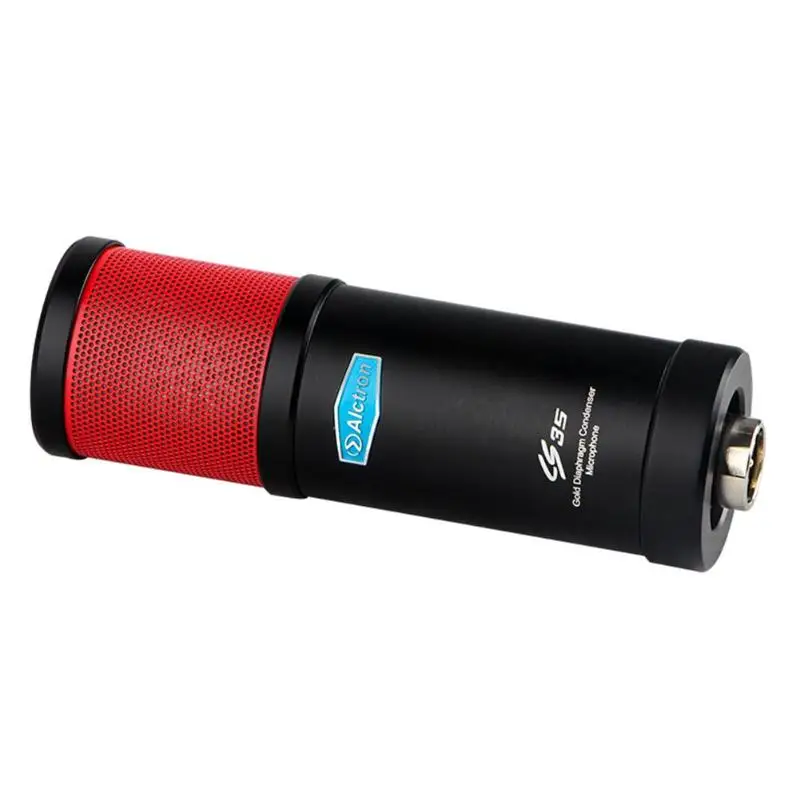 Alctron CS35 Condenser Microphone Shock-proof Frame for Studio Recording w/Shock Mount Filter with High Quality Capacitive Head
Alctron CS35 Condenser Microphone Shock-proof Frame for Studio Recording w/Shock Mount Filter with High Quality Capacitive Head
