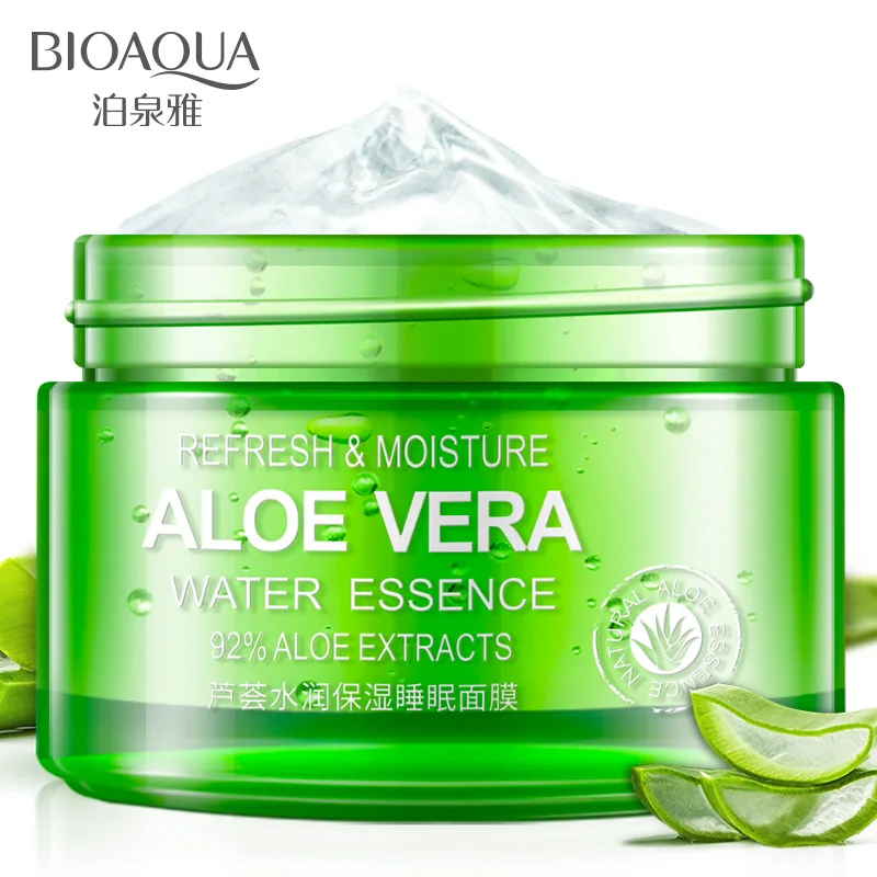 Aloe Vera Hydrating Sleep Mask Face Mask Acne Treatment Mask Blackhead Remover Moisturizing Whitening Anti-Aging Skin Care 100g
Aloe Vera Hydrating Sleep Mask Face Mask Acne Treatment Mask Blackhead Remover Moisturizing Whitening Anti-Aging Skin Care 100g