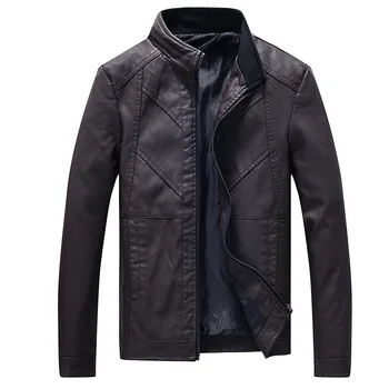 New arrive brand motorcycle leather jacket men handsome leather jacket Slim fit Men's Streetwear jaqueta de couro masculina
New arrive brand motorcycle leather jacket men handsome leather jacket Slim fit Men's Streetwear jaqueta de couro masculina