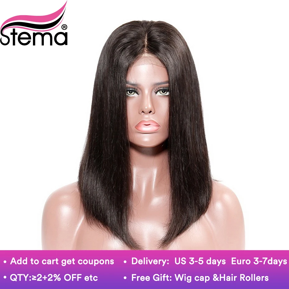 Stema 6-16 Inch Machine Made Short Bob Wigs 1b 30 Red Straight Remy Human Hair with Middle Part 4X4 Closure Wig Free Shipping
Stema 6-16 Inch Machine Made Short Bob Wigs 1b 30 Red Straight Remy Human Hair with Middle Part 4X4 Closure Wig Free Shipping