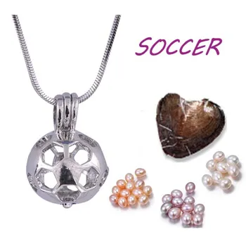 Soccer shape charming beautiful pearls love Fashion Silver Plated cage pendant mix Style Jewelry Gifts For Women Children PO52
Soccer shape charming beautiful pearls love Fashion Silver Plated cage pendant mix Style Jewelry Gifts For Women Children PO52