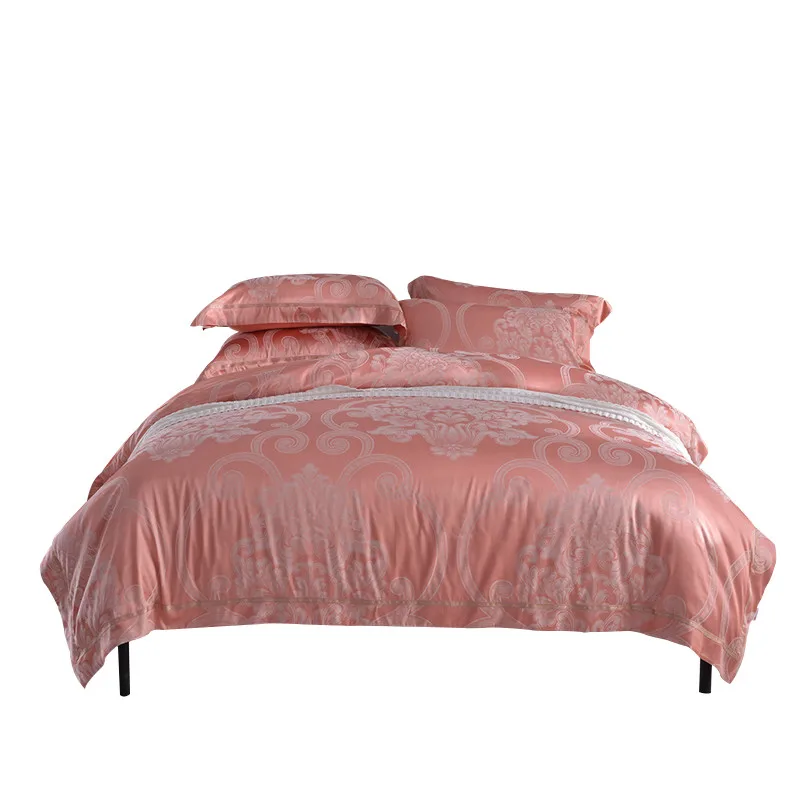 Jacquard 4pcs/set Bedding Set Luxury Bed Cover Sheet Pillow Case Luxurious Elegant Romantic Silky 2 size L/XL
Jacquard 4pcs/set Bedding Set Luxury Bed Cover Sheet Pillow Case Luxurious Elegant Romantic Silky 2 size L/XL