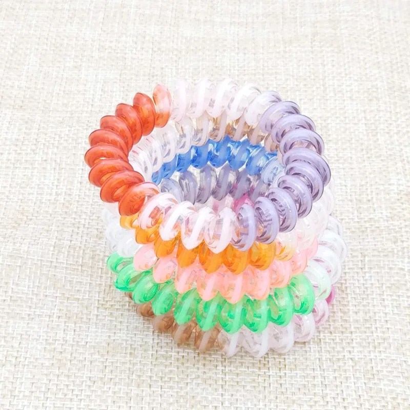 Telephone Line Elasticity Rubber Hairwear Women Headwear Elastic Hair Band for Girl Jewelry Springs Hair Accessory
Telephone Line Elasticity Rubber Hairwear Women Headwear Elastic Hair Band for Girl Jewelry Springs Hair Accessory