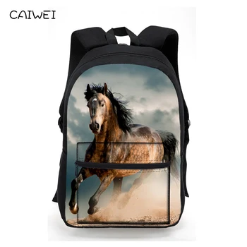 Horses Printed Canvas Backpacks Teenage 2018 School Bags Women Men Fashion Travel Shoulder Backpack 3D Animal School Backpacks
Horses Printed Canvas Backpacks Teenage 2018 School Bags Women Men Fashion Travel Shoulder Backpack 3D Animal School Backpacks