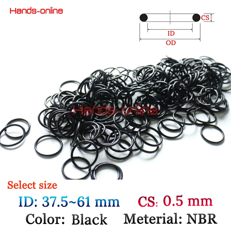 10x ID 37.5 39.5 60mm Oil Resistant NBR Nitrile Butadiene Rubber thickness 0.5mm O-Ring Sealing Ring
10x ID 37.5 39.5 60mm Oil Resistant NBR Nitrile Butadiene Rubber thickness 0.5mm O-Ring Sealing Ring