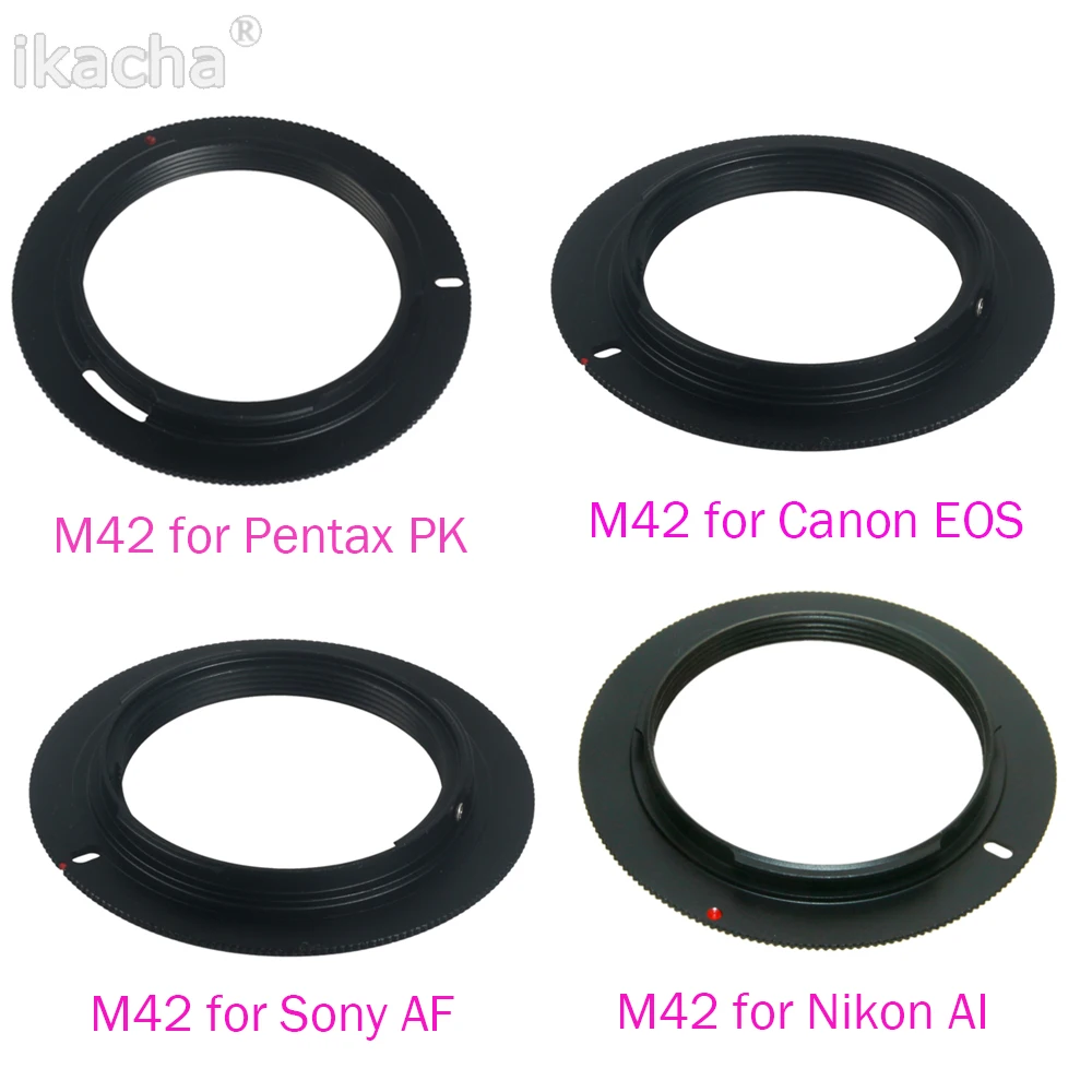 M42 Screw Camera Lens Mount Adapter Ring Accessories to for SONY AF Minolta Alpha For Canon EOS for Nikon AI for Pentax PK Lens
M42 Screw Camera Lens Mount Adapter Ring Accessories to for SONY AF Minolta Alpha For Canon EOS for Nikon AI for Pentax PK Lens