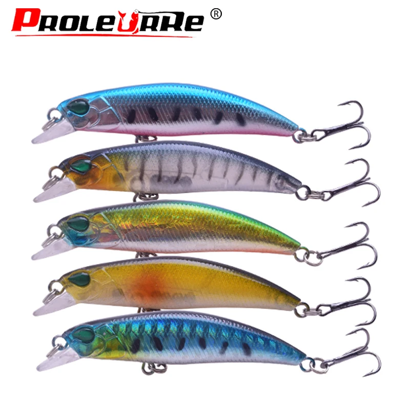 5Pcs/lot 65mm 3.8g Fishing Lure Kit Minnow floating Lure Isca Crankbait Bait Pesca Jig Fishing Hook Set With Fishing Tackle
5Pcs/lot 65mm 3.8g Fishing Lure Kit Minnow floating Lure Isca Crankbait Bait Pesca Jig Fishing Hook Set With Fishing Tackle