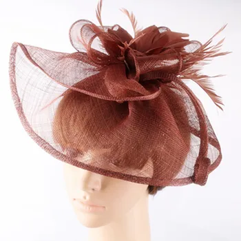 Free shipping 17 colors selected kentucky sinamay hats nice fascinators with feather flower for wedding hats bridal hats OF1544
Free shipping 17 colors selected kentucky sinamay hats nice fascinators with feather flower for wedding hats bridal hats OF1544