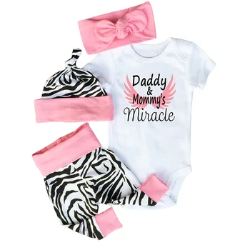 Zebra baby girl clothing set cotton long sleeve romper+ pants+headband+caps 4pcs Infant bebe girl clothes set toddler cloth set
Zebra baby girl clothing set cotton long sleeve romper+ pants+headband+caps 4pcs Infant bebe girl clothes set toddler cloth set