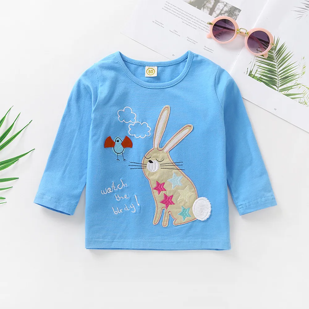 MUQGEW 2019 Hot Sale Toddler Infant Baby Girl Boy Rabbit Embroidery Long Sleeves Tops Blouse Dropshipping Baby Clothes
MUQGEW 2019 Hot Sale Toddler Infant Baby Girl Boy Rabbit Embroidery Long Sleeves Tops Blouse Dropshipping Baby Clothes