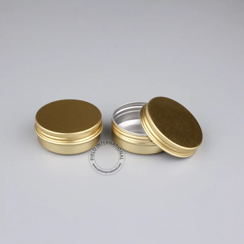 Free Shipping 10pcs/lot 30g Gold Aluminium Cosmetic Jars 1oz Cream Jars 30ml Tin Lip Balm Containers with Screw Cap
Free Shipping 10pcs/lot 30g Gold Aluminium Cosmetic Jars 1oz Cream Jars 30ml Tin Lip Balm Containers with Screw Cap