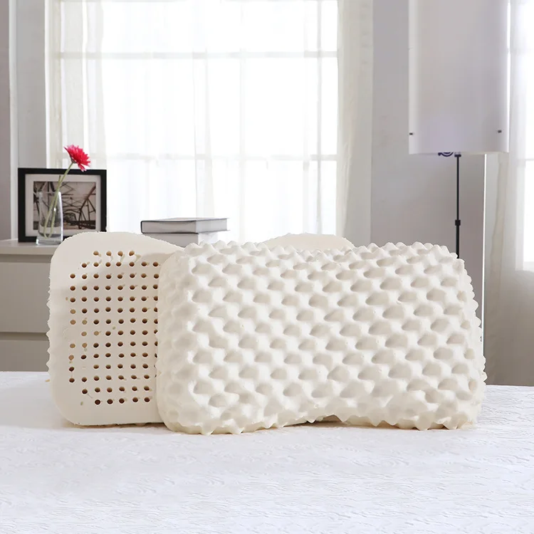 New Thailand Import Natural Latex Cervical Vertebrae Health Care Orthopedic Massage Natural Latex Pillow for Beds
New Thailand Import Natural Latex Cervical Vertebrae Health Care Orthopedic Massage Natural Latex Pillow for Beds