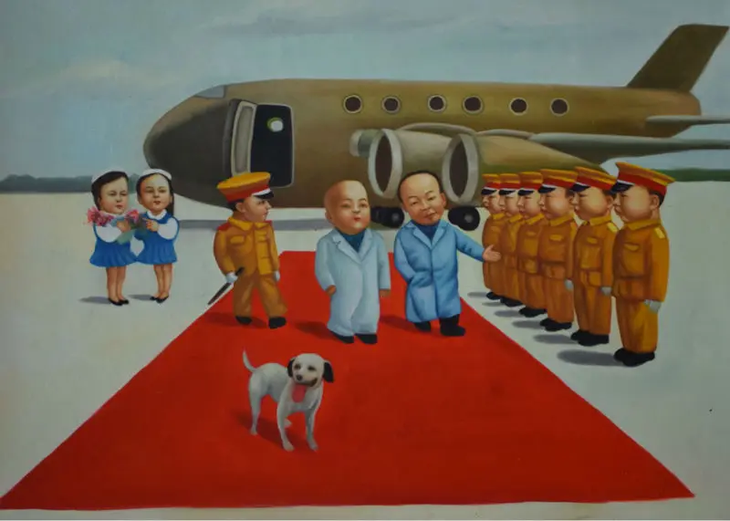 Китайская Картина современного искусства, ручная роспись, смешная картина маслом, Настенная картина, современная живопись на холсте
Китайская Картина современного искусства, ручная роспись, смешная картина маслом, Настенная картина, современная живопись на холсте