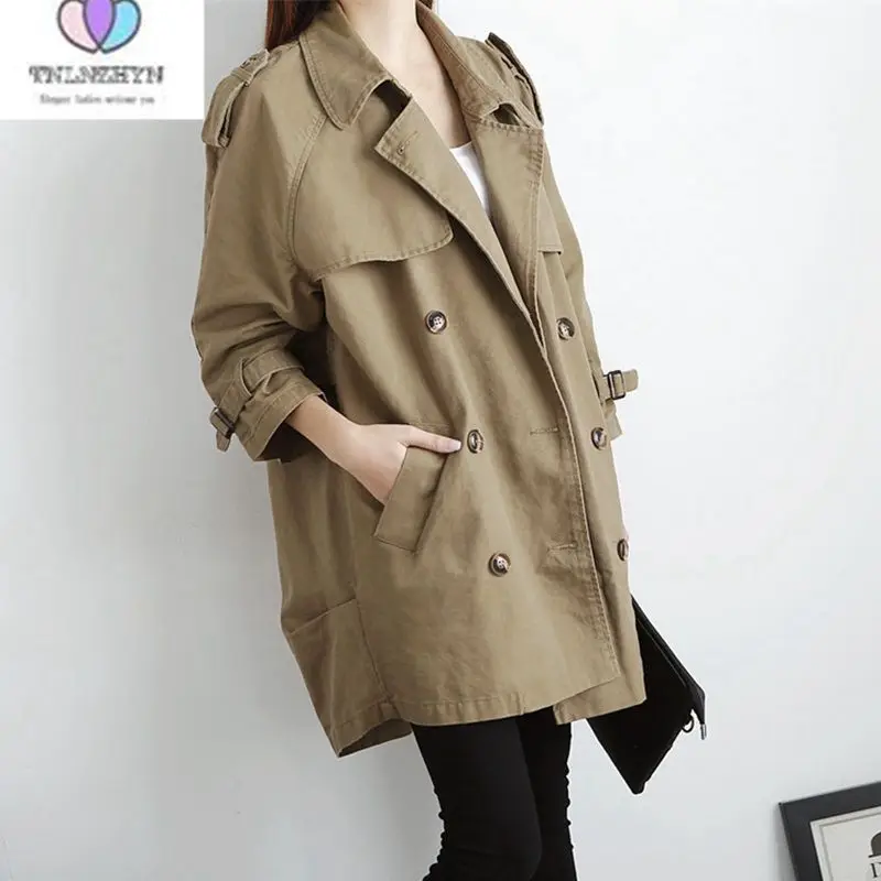 TNLNZHYN 2019 New Spring Coat New Women's Trench Loose Casual Medium Long Double Breasted Trenchcoats For Women Overcoats A74
TNLNZHYN 2019 New Spring Coat New Women's Trench Loose Casual Medium Long Double Breasted Trenchcoats For Women Overcoats A74