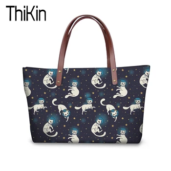 THIKIN Shoulder Bags Handbag Women Leather Cats Printed 2018 Summer Beach Tote Bags Handbags Women Famous Brands Purse Hobo Bao
THIKIN Shoulder Bags Handbag Women Leather Cats Printed 2018 Summer Beach Tote Bags Handbags Women Famous Brands Purse Hobo Bao