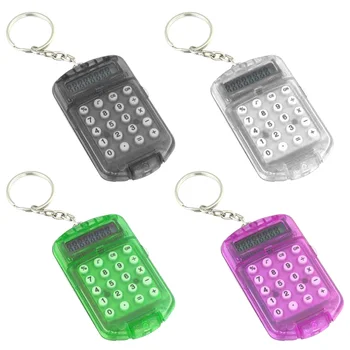 Etmakit Newest Hard Plastic Casing 8 Digits Electronic Mini Calculator with Keychain Random Color
Etmakit Newest Hard Plastic Casing 8 Digits Electronic Mini Calculator with Keychain Random Color