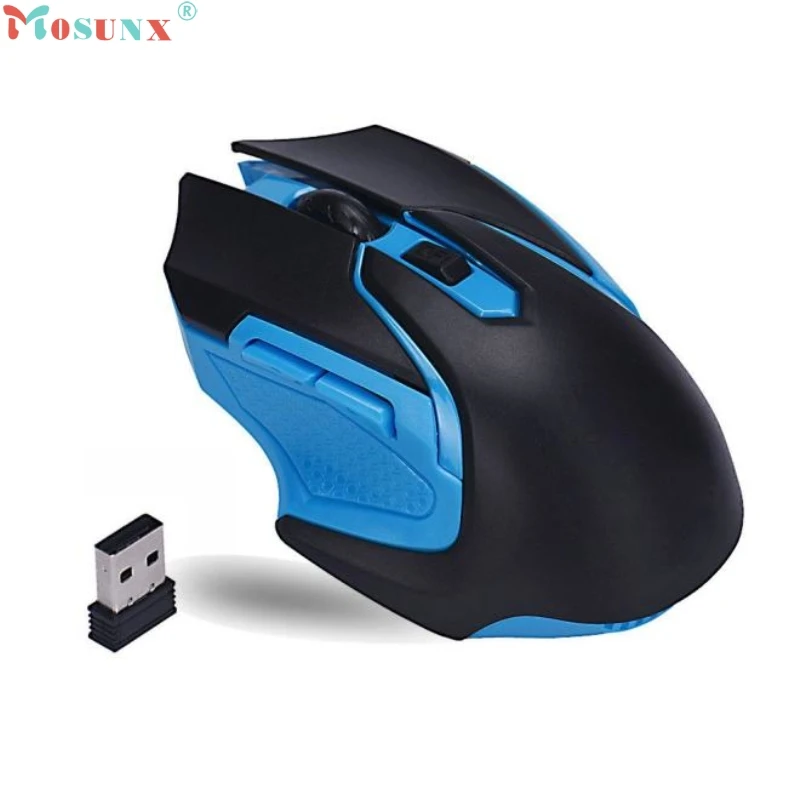 MOSUNX High Quality Blue Game Mouse Gifts 2.4GHz Wireless Optical Gaming Mouse Mice For Computer PC Laptop 1112 C0619
MOSUNX High Quality Blue Game Mouse Gifts 2.4GHz Wireless Optical Gaming Mouse Mice For Computer PC Laptop 1112 C0619