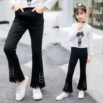 2019 New Spring Summer Teenage Girl Fashion Wide Leg Pants Casual Cotton Leggings Elastic Skinny Trousers For girls children W05
2019 New Spring Summer Teenage Girl Fashion Wide Leg Pants Casual Cotton Leggings Elastic Skinny Trousers For girls children W05