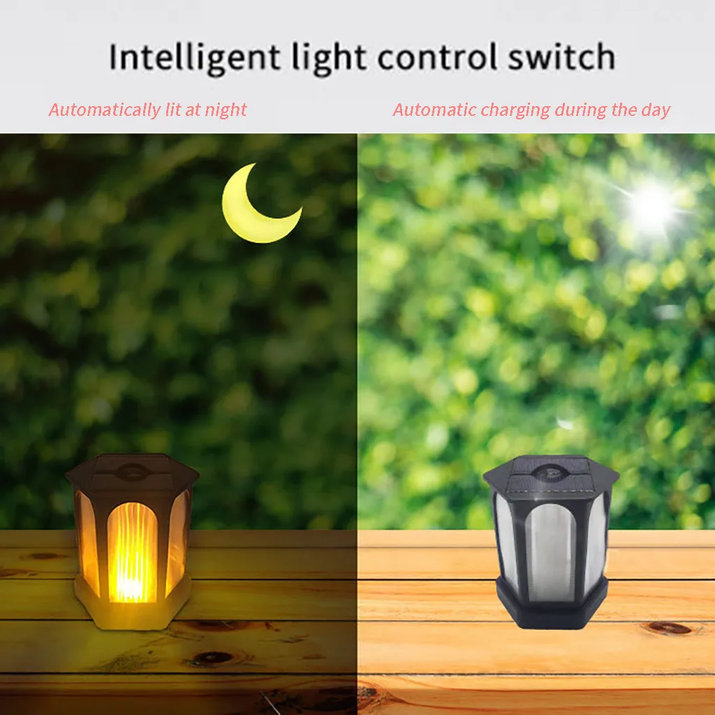 LED Street Light Solar energy Outdoor patio Hexagonal Flame hanging lamp Column headlight waterproof for Plaza Garden Yard
LED Street Light Solar energy Outdoor patio Hexagonal Flame hanging lamp Column headlight waterproof for Plaza Garden Yard