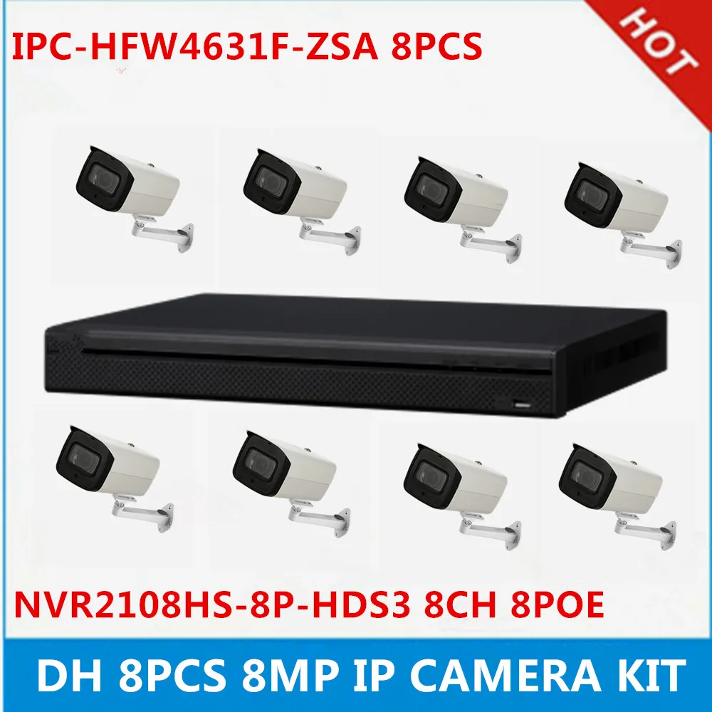 DH 8 pcs IPC-HFW4631F-ZSA built-in Mic 2.7-13.5mm zoom lens 6MP Camera & NVR2108HS-8P-HDS3 8CH with 8 POE Ports NVR support P2P
DH 8 pcs IPC-HFW4631F-ZSA built-in Mic 2.7-13.5mm zoom lens 6MP Camera & NVR2108HS-8P-HDS3 8CH with 8 POE Ports NVR support P2P