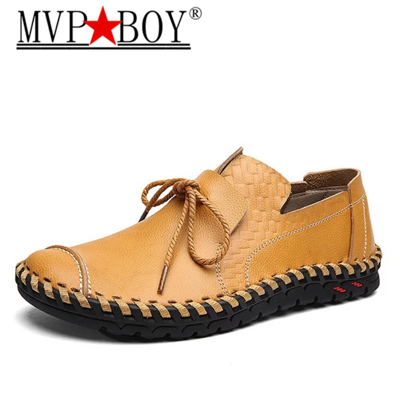 MVP BOY Genuine Leather Casual Shoes Men Soft Loafers Moccasins Comfortable Basic Flats Men Handmade Brand Footwear Big Size 48
MVP BOY Genuine Leather Casual Shoes Men Soft Loafers Moccasins Comfortable Basic Flats Men Handmade Brand Footwear Big Size 48