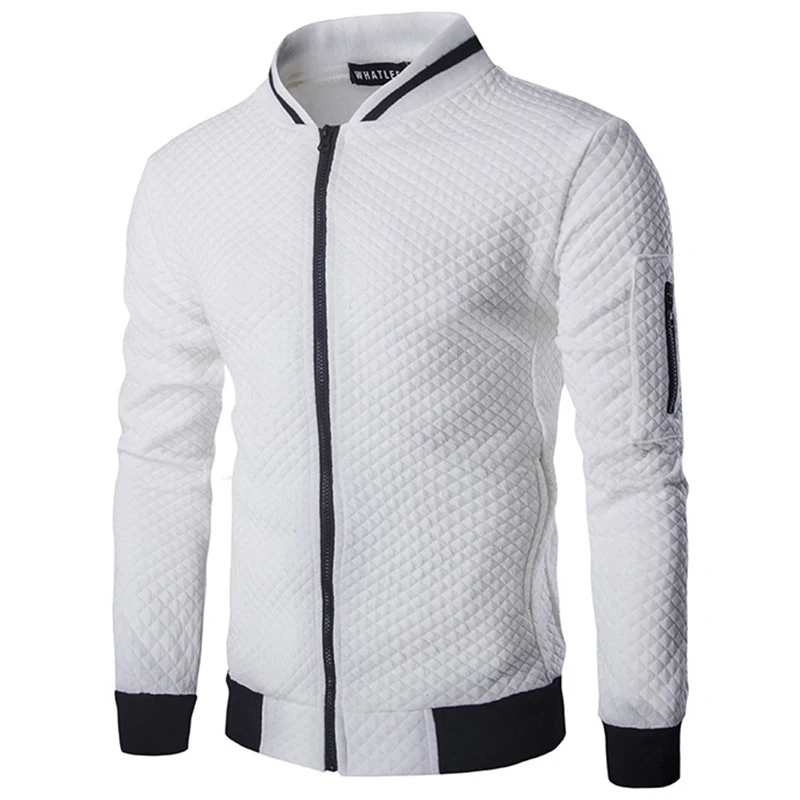 2019 Autumn Casual Men Jacket Long Sleeve Solid Color Jaqueta Masculina Stand Collar Streetwear Coats Male Jackets Dropshipping
2019 Autumn Casual Men Jacket Long Sleeve Solid Color Jaqueta Masculina Stand Collar Streetwear Coats Male Jackets Dropshipping
