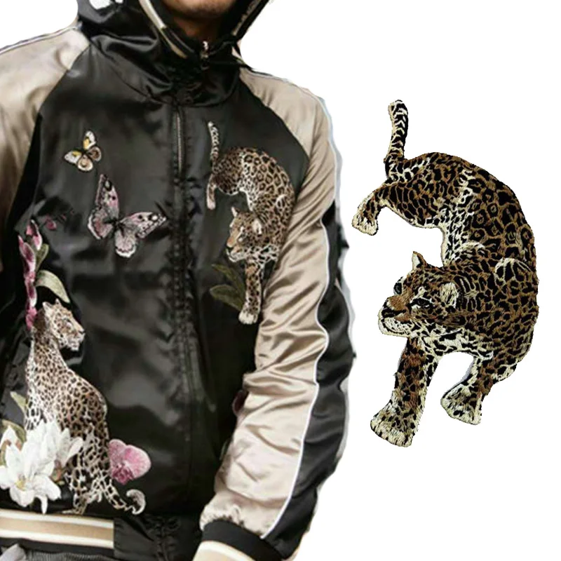 Leopard Embroidered Applique Animal Patches Sew On Clothing Logo Cartoon Patches For Jeans Jackets Tiger cat Patch
Leopard Embroidered Applique Animal Patches Sew On Clothing Logo Cartoon Patches For Jeans Jackets Tiger cat Patch