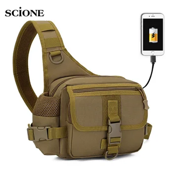 USB Charging Tactical sling Bag Army Military Bags Men Camping Molle Backpack Hiking Nylon Waist Outdoor Sporttas Pack XA803WA
USB Charging Tactical sling Bag Army Military Bags Men Camping Molle Backpack Hiking Nylon Waist Outdoor Sporttas Pack XA803WA