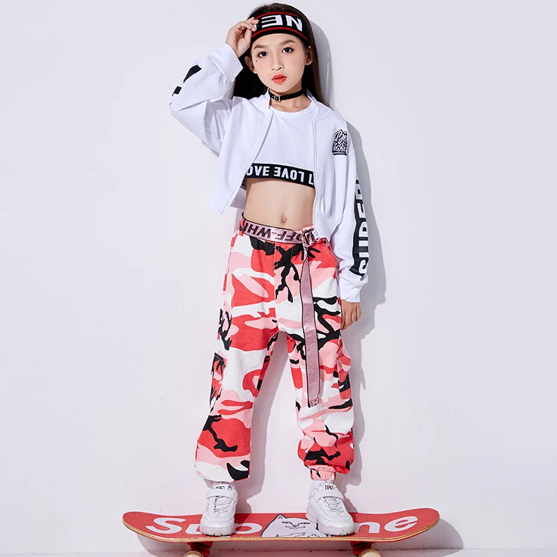 Jazz Dance Costumes Kids Hip Hop Performance Clothing Girls Street Dance Practice Clothes Rave Stage Outfits 3 Pcs Set DL3078
Jazz Dance Costumes Kids Hip Hop Performance Clothing Girls Street Dance Practice Clothes Rave Stage Outfits 3 Pcs Set DL3078