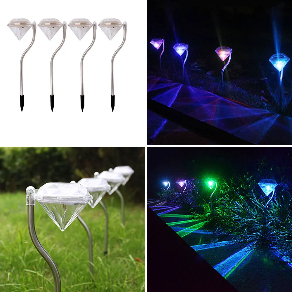 Outdoor LED Solar Powered Garden Path Stake Lanterns Lamps LED Diamonds Lawn Light Solar Light Pathway
Outdoor LED Solar Powered Garden Path Stake Lanterns Lamps LED Diamonds Lawn Light Solar Light Pathway