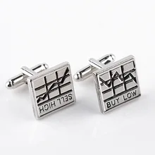 cufflinks for economists, accountants, financiers, stock market