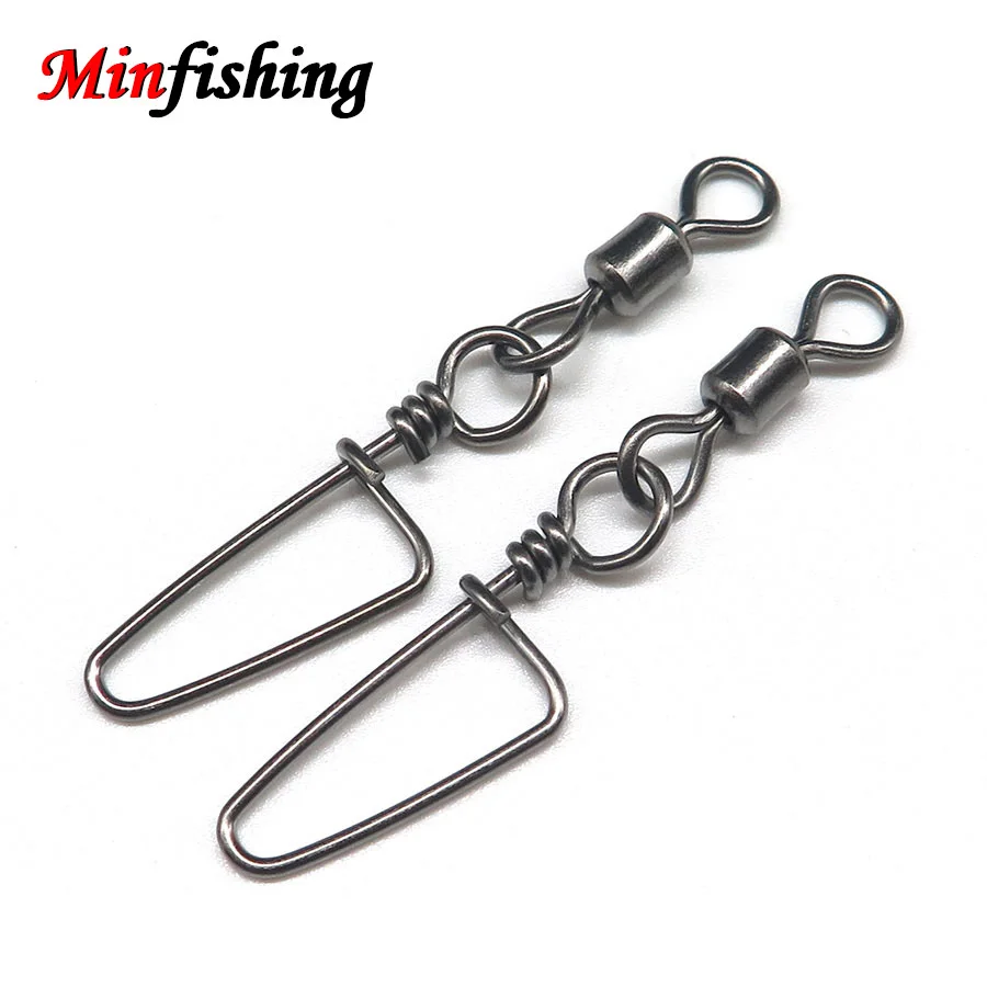 Minfishing 25 pcs Stainless Steel Ball Swivel Snap Rolling Swivel River Fishing Hook Connector Accessories MSHX
Minfishing 25 pcs Stainless Steel Ball Swivel Snap Rolling Swivel River Fishing Hook Connector Accessories MSHX