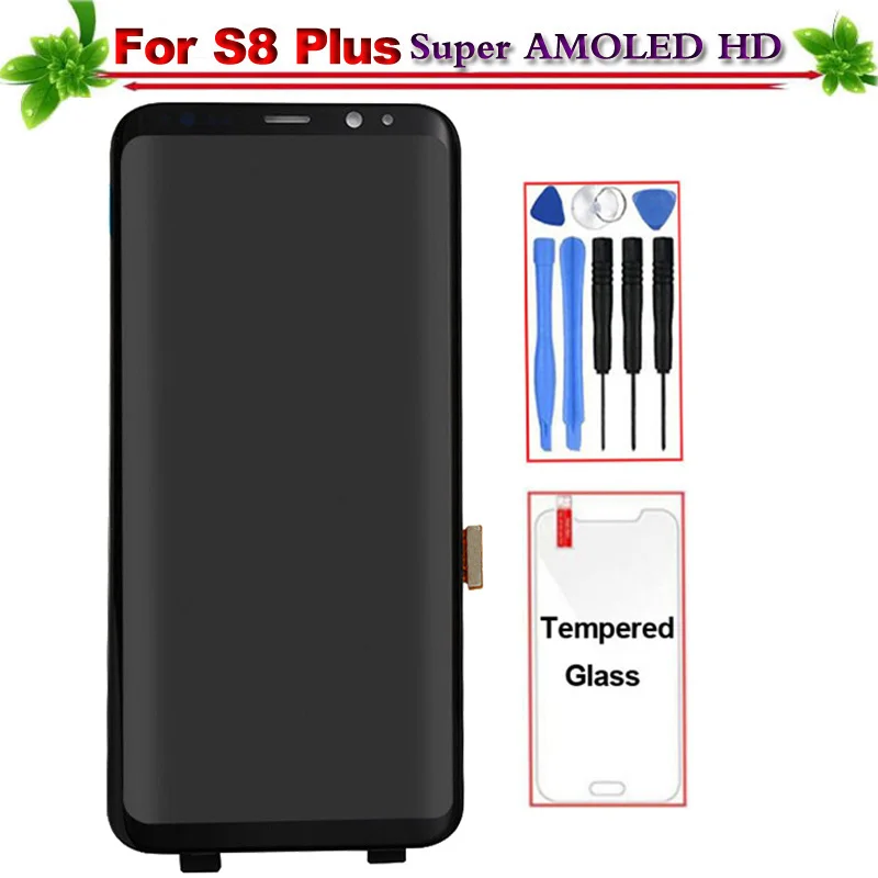 100% Tested for Samsung Galaxy S8 Plus G955 G955F G955A LCD Display Touch Screen Digitizer Assembly Replacement Super Amoled
100% Tested for Samsung Galaxy S8 Plus G955 G955F G955A LCD Display Touch Screen Digitizer Assembly Replacement Super Amoled