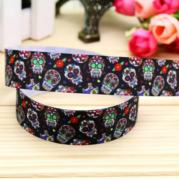 7/8inch Free Shipping Skull Printed Grosgrain Ribbon Hairbow Headwear Party Decoration Diy Wholesale OEM 22mm P5769
7/8inch Free Shipping Skull Printed Grosgrain Ribbon Hairbow Headwear Party Decoration Diy Wholesale OEM 22mm P5769