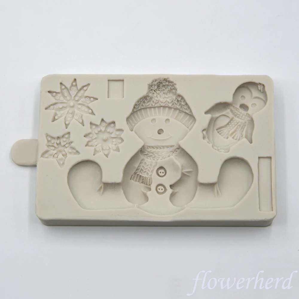 Sitting Snowman Snowflake Mould DIY New Kind Baby Birthday Cake Mold Fondant Molds Chocolate Silicone Mold Cake Decorating Tools
Sitting Snowman Snowflake Mould DIY New Kind Baby Birthday Cake Mold Fondant Molds Chocolate Silicone Mold Cake Decorating Tools