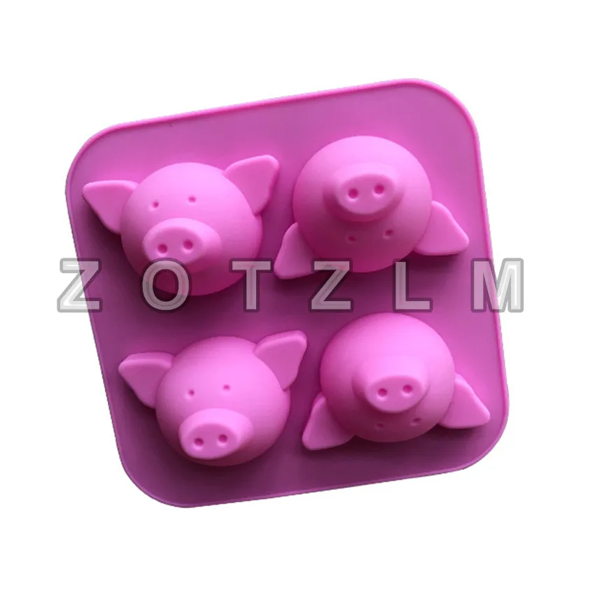 Cute Piggy Shape Silicone Mold Cartoon Pig Cake Mold Cookie Fondant Chocolate Mold Biscuit Confeitaria Pudding Tools GJD168
Cute Piggy Shape Silicone Mold Cartoon Pig Cake Mold Cookie Fondant Chocolate Mold Biscuit Confeitaria Pudding Tools GJD168