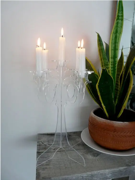 PlexiglassTea Light Candelabra chandelier European Clear Acrylic Candle Holder With 5 Cups For Wedding,Party,Festival ,Christma
PlexiglassTea Light Candelabra chandelier European Clear Acrylic Candle Holder With 5 Cups For Wedding,Party,Festival ,Christma