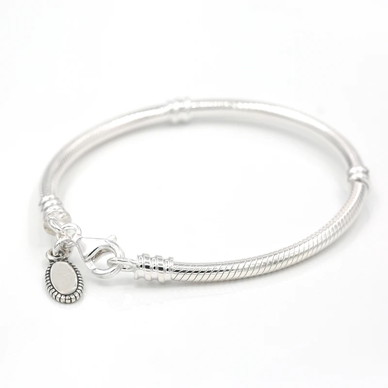 925 Sterling Silver Charm Bracelet with Lobster Clasp Compatible With European Jewelry For Women
925 Sterling Silver Charm Bracelet with Lobster Clasp Compatible With European Jewelry For Women