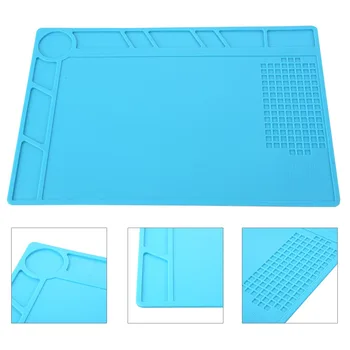 34x23cm Anti Static Heat Insulation Desk Mat Silicone Pad Magnetic Section BGA Soldering Repair Tools Maintenance Platform Mat
34x23cm Anti Static Heat Insulation Desk Mat Silicone Pad Magnetic Section BGA Soldering Repair Tools Maintenance Platform Mat