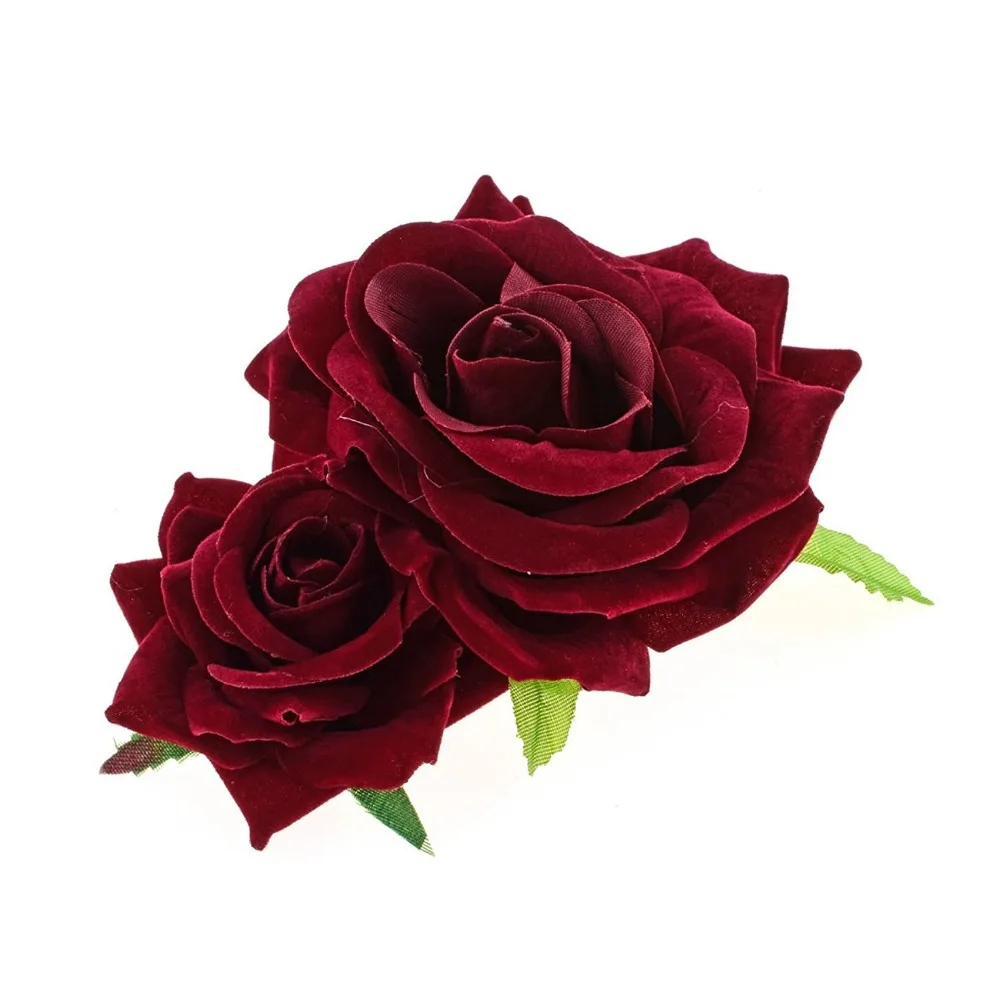 Big Double Rose Hairpin For Women Fashion European Floral Bridesmaid Fabric Flower Hair CLip For Cocktail Banquet Dinner Party
Big Double Rose Hairpin For Women Fashion European Floral Bridesmaid Fabric Flower Hair CLip For Cocktail Banquet Dinner Party