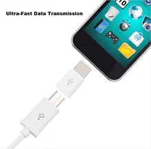 Micro USB to Type-C Adapter USB-C Cable Adapter Type C Converter For Macbook Huawei P9 Plus Honor 8 Honor Note 8 LG G5 Charger