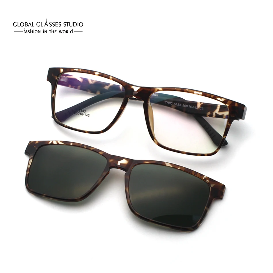Free Shipping Ultra Light Eyeglass Polarized Magnetic Sunglasses Clip-on Latest Design Portable Sunglasses Fashion Eyewear 5133
Free Shipping Ultra Light Eyeglass Polarized Magnetic Sunglasses Clip-on Latest Design Portable Sunglasses Fashion Eyewear 5133