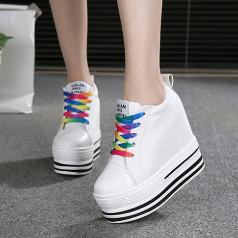 2019 New Lady 12CM High Heels Fashion Canvas Casual Wedge Shoes Woman Height Increase Platform Casual Shoes Sneakers
2019 New Lady 12CM High Heels Fashion Canvas Casual Wedge Shoes Woman Height Increase Platform Casual Shoes Sneakers