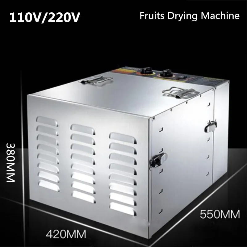 10 layers Fruits and Vegetables Dryer Stainless Steel Food Dry Machine Fruits Dehydration Food Drying Machine
10 layers Fruits and Vegetables Dryer Stainless Steel Food Dry Machine Fruits Dehydration Food Drying Machine