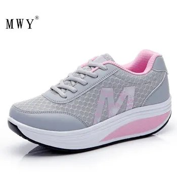 MWY Breathable Mesh Casual Women Shoes Damping Outdoor Walking Rocking Shoes Lightweight Platform Sneakers Shoes Damesschoenen
MWY Breathable Mesh Casual Women Shoes Damping Outdoor Walking Rocking Shoes Lightweight Platform Sneakers Shoes Damesschoenen