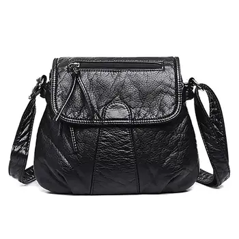 Women Faux Leather Solid Color Crossbody Shoulder Zipper Bags Pouch
Women Faux Leather Solid Color Crossbody Shoulder Zipper Bags Pouch