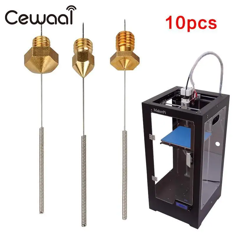 CEWAAL 10Pcs Set nozzle cleaning drill Flex Drill Bits Parts For 3D Printer Nozzle Cleaning Lengthened Reinforced
CEWAAL 10Pcs Set nozzle cleaning drill Flex Drill Bits Parts For 3D Printer Nozzle Cleaning Lengthened Reinforced