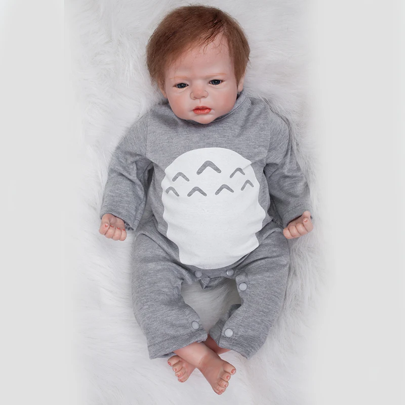 22'' Handmade Silicone Reborn Dolls Toys For Children with Baby Doll Clothes Baby Born Doll Accessories YDK-72R2 Children Toys
22'' Handmade Silicone Reborn Dolls Toys For Children with Baby Doll Clothes Baby Born Doll Accessories YDK-72R2 Children Toys