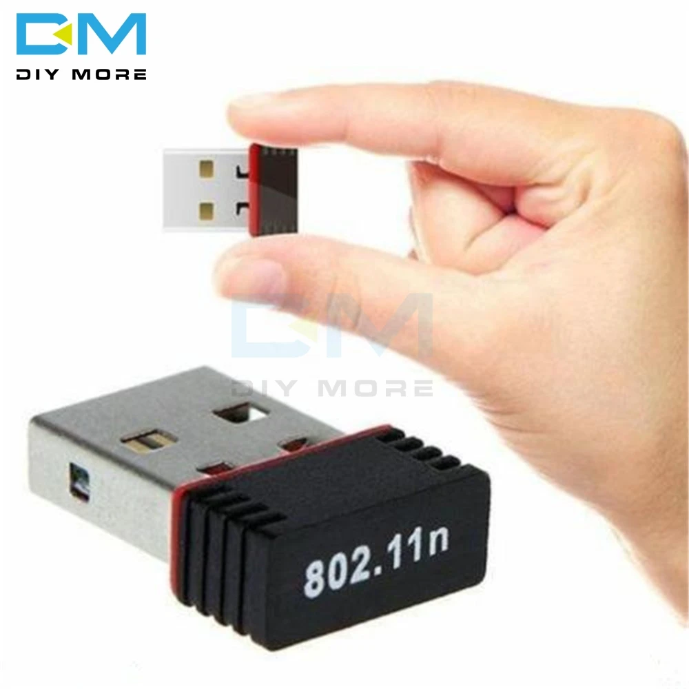 Mini Wireless 150Mbps USB2.0 Adapter WiFi 802.11b/g/n 150M Network Lan Card 2.4GHz LED Light WPA/WPA2 20MHz/40MHz Multiple BSSID
Mini Wireless 150Mbps USB2.0 Adapter WiFi 802.11b/g/n 150M Network Lan Card 2.4GHz LED Light WPA/WPA2 20MHz/40MHz Multiple BSSID