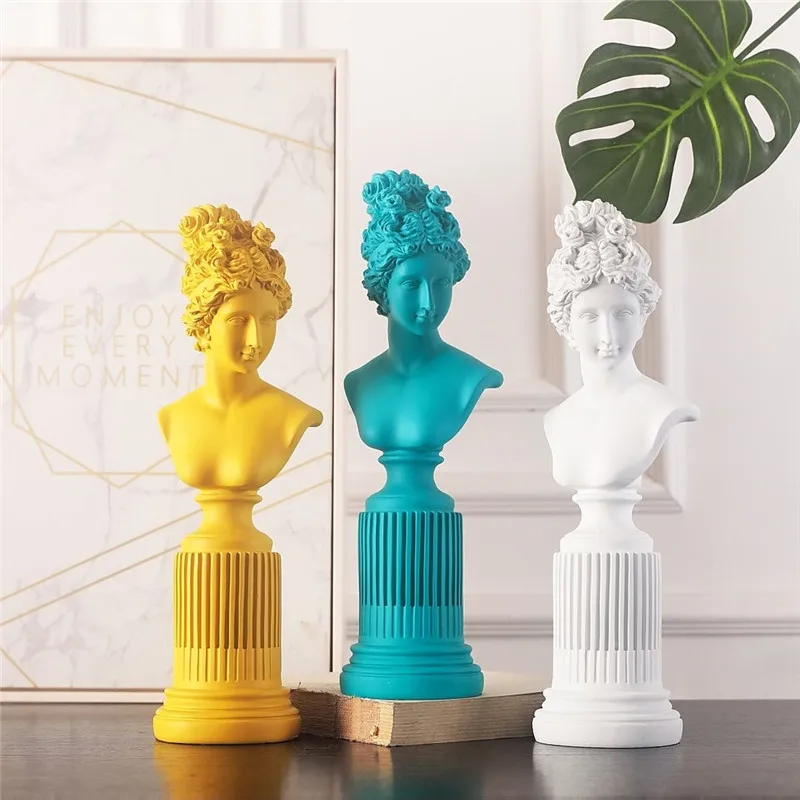 Venus Goddess Bust Statue Aphrodite Figure Art Sculpture Resin Craftwork Home Decorations Line Drawing Teaching Aids R945
Venus Goddess Bust Statue Aphrodite Figure Art Sculpture Resin Craftwork Home Decorations Line Drawing Teaching Aids R945
